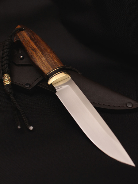 Нож "Соболь" Bohler К340, рукоять зебрано.