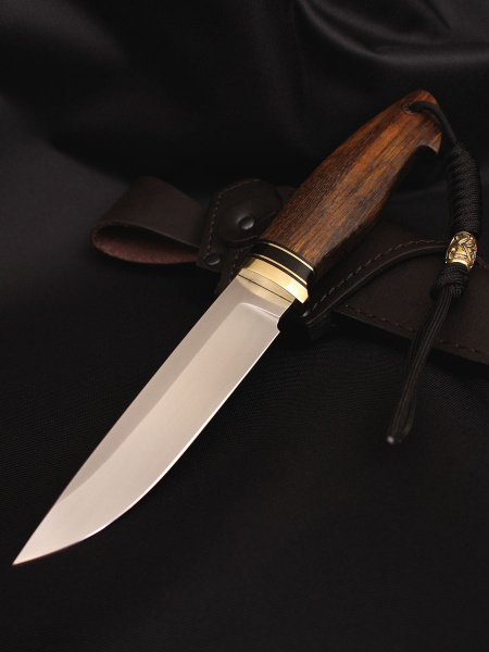 Нож "Соболь" Bohler К340, рукоять зебрано.